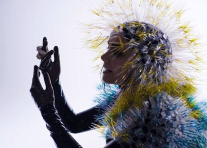 ¿Nos leería Björk vestida así?