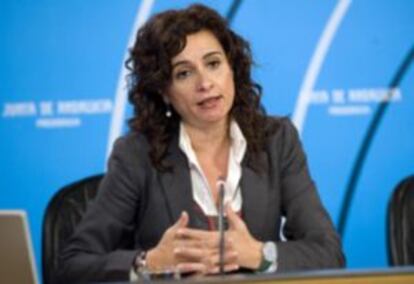 María Jesús Montero, consejera de Salud de la Junta.