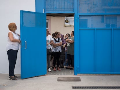 Primer día de colegio en la escuela Maria Miret de l'Hospitalet, el 5 de septiembre de 2022.