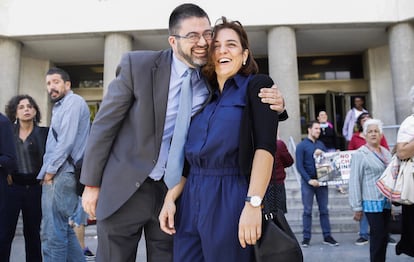 Los exconcejales madrileños Carlos Sánchez Mato y Celia Mayer, en una imagen de archivo.