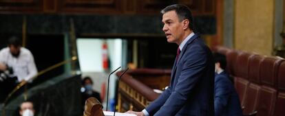 El presidente del Gobierno, Pedro Sánchez.