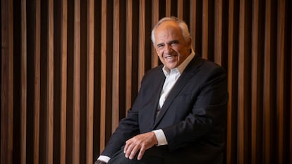 Ernesto Samper en Ciudad de México, el 30 de abril de 2025.