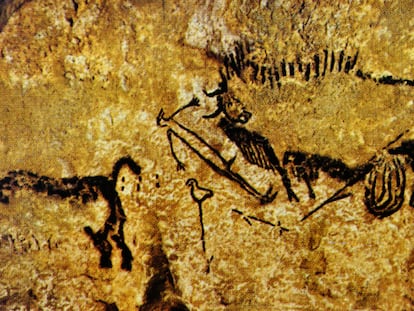 La Escena del Pozo en la cueva de Lascaux.