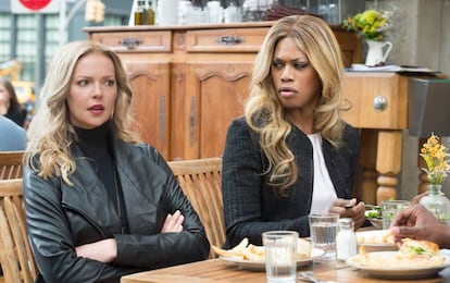 Katherine Heigl y Laverne Cox, en 'Duda razonable'.