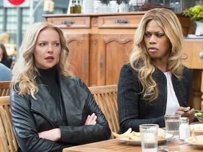 Katherine Heigl y Laverne Cox, en &#039;Duda razonable&#039;.