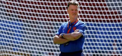 Van Gaal, durante sua passagem pela seleção da Holanda, em 2014.