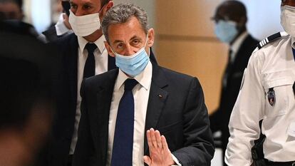 La secuencia de la condena a prisión del expresidente Sarkozy