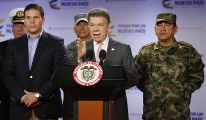 Santos anuncia la muerte de 26 guerrilleros de las FARC.