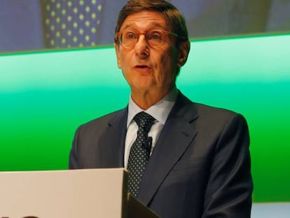 José Ignacio Goirigolzarri, presidente de Bankia