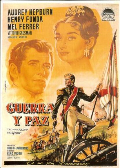 Cartel de 'Guerra y Paz' de Albericio.