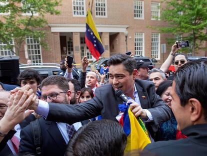 El representante en EE UU del líder opositor venezolano Juan Guaido, Carlos Vecchio.