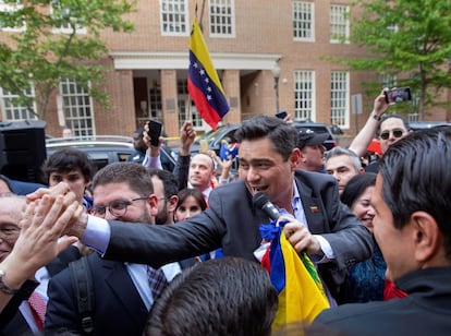 El representante en EE UU del líder opositor venezolano Juan Guaido, Carlos Vecchio.