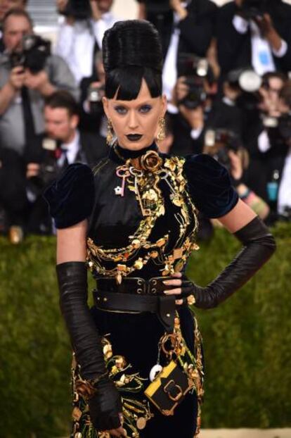 Katy Perry en la gala del Met.