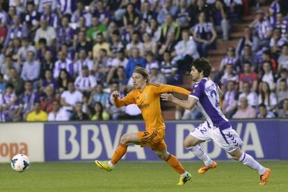 Modric, ante el Valladolid.
