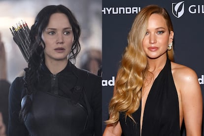 Jennifer Lawrence. Su protagónico en la saga 'Los juegos del hambre' la catapultó a la fama como la actriz, morena, del momento. Sin embargo, la intérprete prefiere los destellos dorados para el día a día. Normalmente en los rangos más cálidos y en los últimos meses en melena extralarga muy en consonancia con las tendencias.