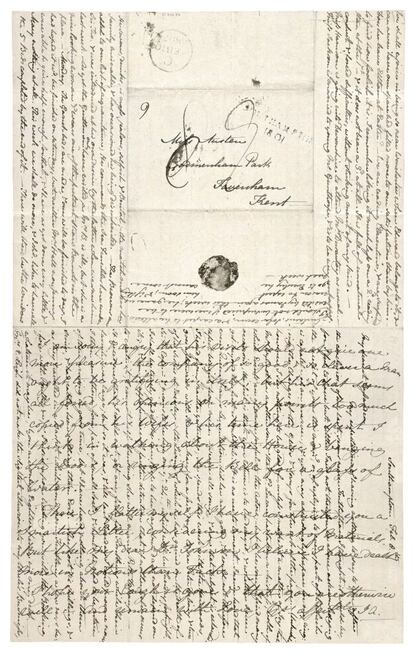 Jane Austen escribe a su hermana Cassandra en 1807. En sus novelas, la correspondencia tiene mucha relevancia a la hora de desarrollar las tramas, y sus personajes se retratan a través de las cartas que escriben. Pero las misivas personales de la autora fueron siempre muy aburridas, según los críticos.