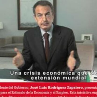 Zapatero pasa al Plan E para afrontar la crisis económica