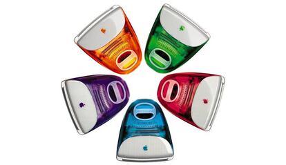 Gama de iMac originales de 1998.