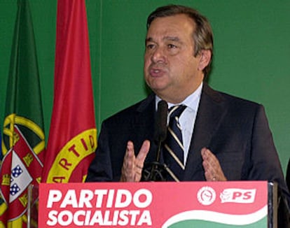 António Guterres, en la rueda de prensa en la que ha anunciado su intención de dimitir.