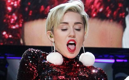 Miley Cyrus, durante una actuaci&oacute;n este pasado diciembre. 