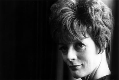 Retrato de la actriz Maggie Smith, el 21 de febrero de 1969. 