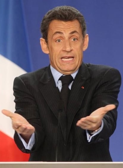 El presidente Sarkozy se convierte en abuelo de un varón el 13 de enero de 2010