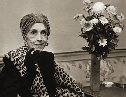 La escritora Karen Blixen.