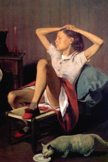 'Thérèse dreaming' ( 1938), obra de Balthus.