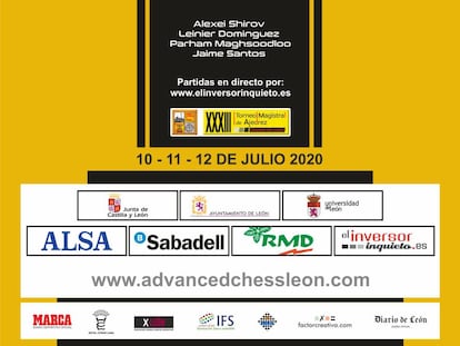 Cartel anunciador de la 33ª edición del Magistral Ciudad de León