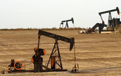 Yacimiento de petróleo en Texas.