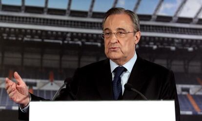 Florentino Pérez, en una imagen de archivo.