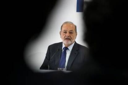 El empresario mexicano Carlos Slim.  