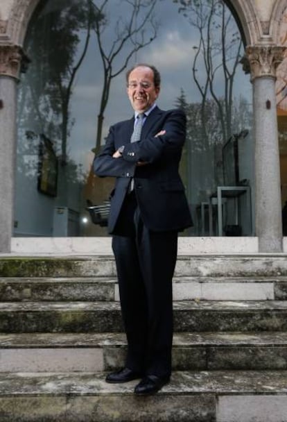 Ramiro Mato, en la sede de BNP Paribas en España
