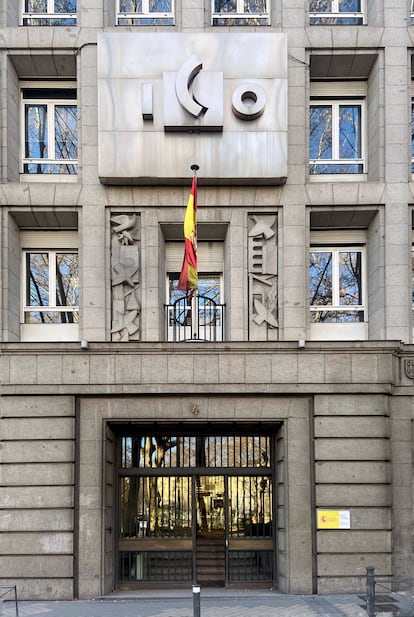 Sede del Instituto de Crédito Oficial (ICO) en Madrid.