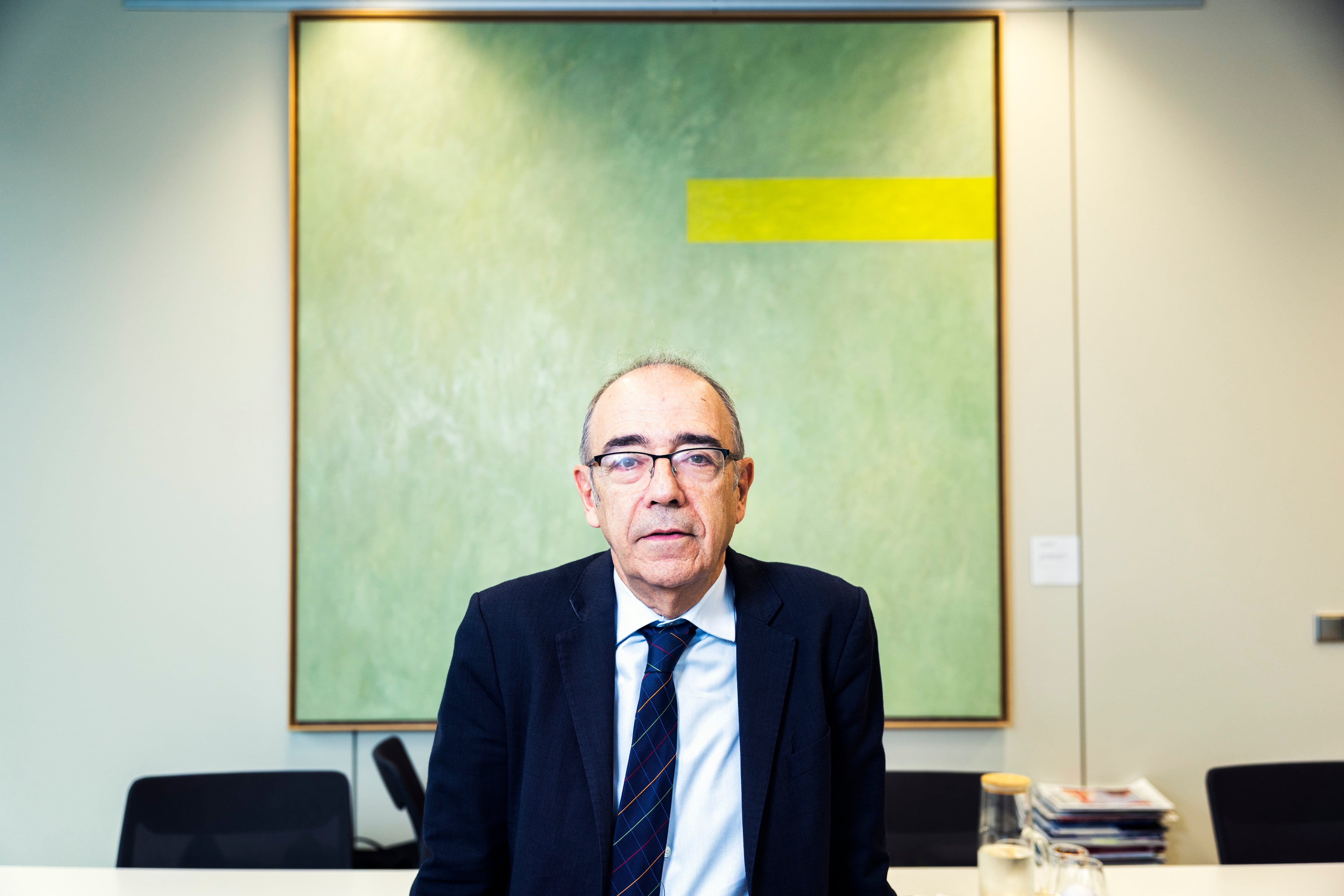 José Manuel Fernández de Labastida, en su despacho de Madrid.