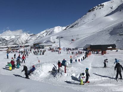 L'estació d'esquí de Boí Taüll.