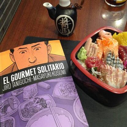 El gorumet solitario, acompañado de un Kirashi