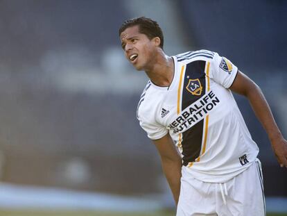 Giovani Dos Santos, durante un partido en 2018.