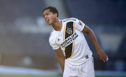 Giovani Dos Santos, durante un partido en 2018.