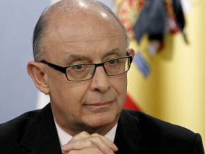El ministro de Hacienda, Cristóbal Montoro. EFE/Archivo