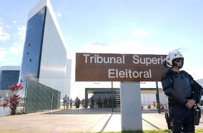 Sede del Tribunal Superior Electoral, en Brasilia