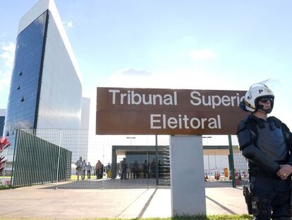 Sede del Tribunal Superior Electoral, en Brasilia.