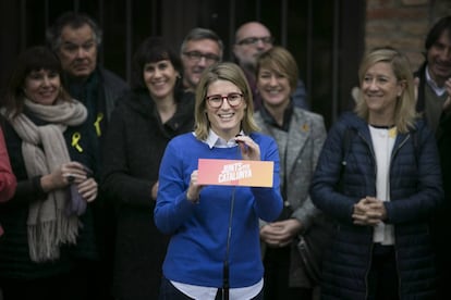 Elsa Artadi a la presentaci&oacute; de la campanya.