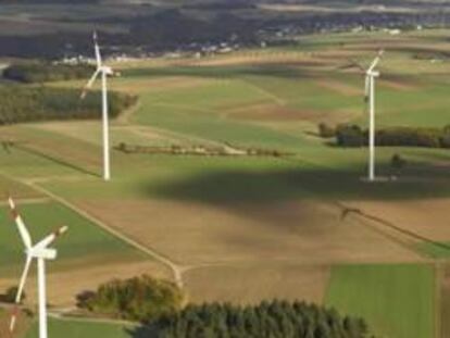 Parque eólico marino que Iberdrola instalará en Alemania.