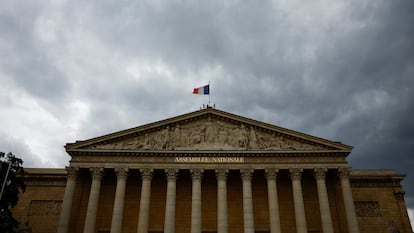 Fachada de la Asamblea Nacional en París.