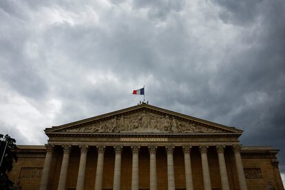 Fachada de la Asamblea Nacional en París.