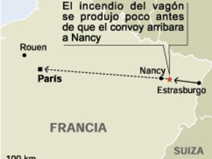 Localizador del lugar del incendio