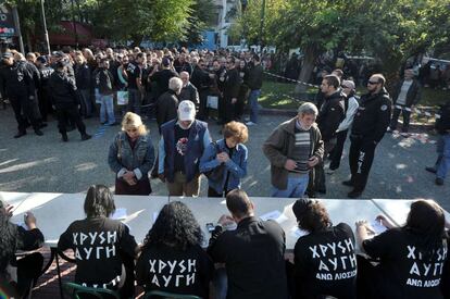 La formación neonazi griega tiene en la actualidad 18 diputados en un parlamento de 300.