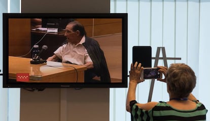 Doctor Eduardo Vela on trial last year.