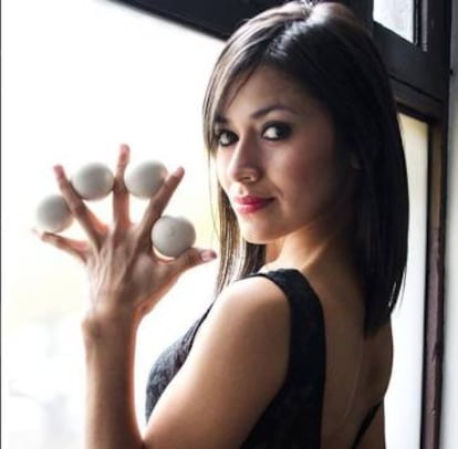La maga Gisell que actuará en el Memorial Li-Chang.